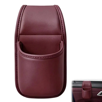 Premium Leather Car Door Organizer